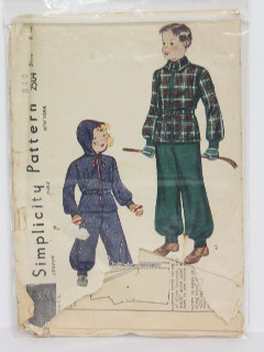 1940's Unisex/Childs Pattern