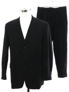 1960's Men Mod Wool Suit