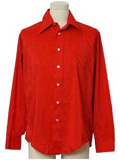 1970's Mens Manhattan Mod Shirt