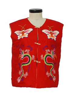 1980's Womens Hippie Vest