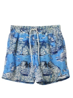 Mens Vintage Swim Shorts at RustyZipper.Com Vintage Clothing