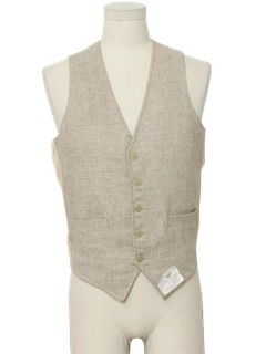 1970's Mens Suit Vest