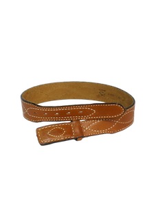 1980's Mens Accessories - Leather Western Belt