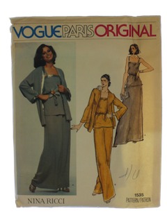 1970's Womens Pattern