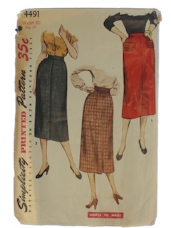 1950's Womens Pattern