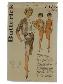 1960's Womens Pattern