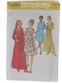 1970's Womens Pattern