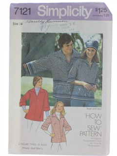 1970's Womens Pattern