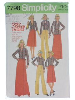 1970's Womens Pattern