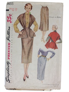 1950's Womens Pattern