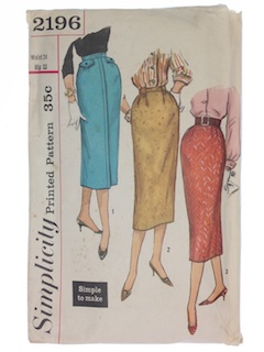 1950's Womens Pattern