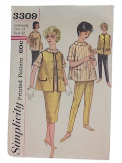 1950's Womens Maternity Pattern