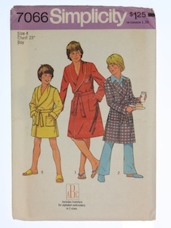 1970's Mens/Childs Pattern