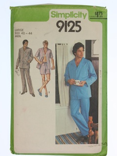 1970's Mens Pattern