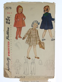 1940's Womens/Childs Pattern