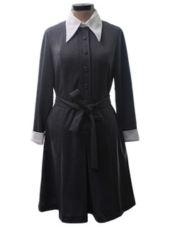 Womens Vintage Knit Dresses at RustyZipper.Com Vintage Clothing