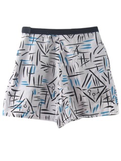 1980's Womens Totally 80s Shorts