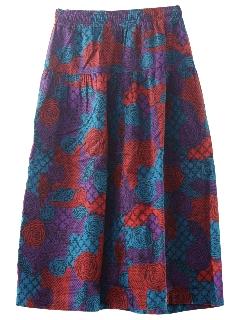 1970's Womens Hippie Skirt