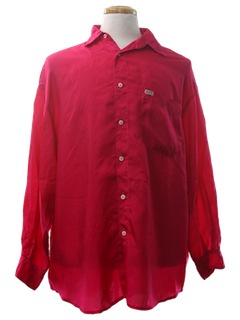 1980's Mens Totally 80s Designer Shirt