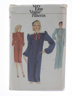 1980's Womens Pattern