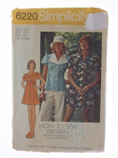 1970's Womens Pattern