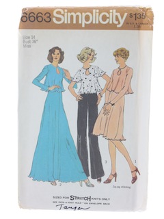 1970's Womens Pattern