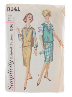 1960's Womens Pattern