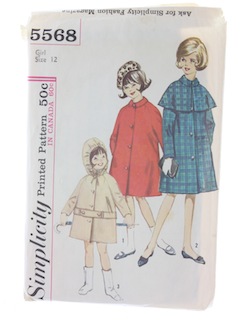 1960's Womens/Childs Pattern