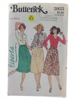 1980's Womens Pattern