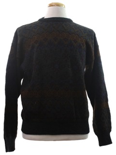 1980's Mens Wool Totally 80s Cosby Style Sweater