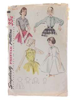 1950's Womens/Childs Pattern