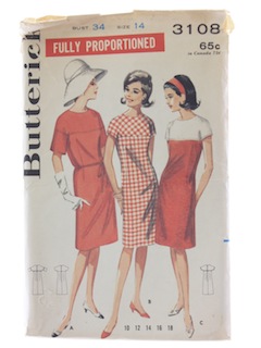 1960's Womens Pattern