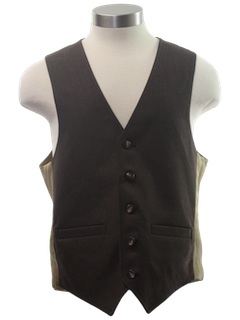 1970's Mens Suit Vest