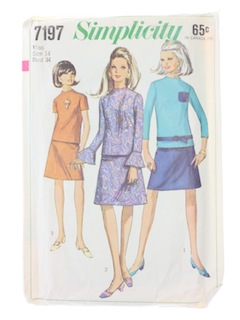 1960's Womens Pattern