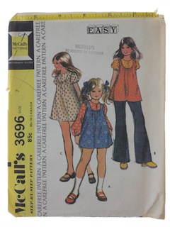 1970's Womens/Girls Pattern