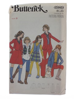 1970's Womens/Girls Pattern