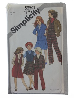 1980's Womens/Girls Pattern