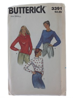 1980's Womens Pattern