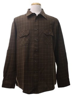 1980's Mens Flannel Shirt