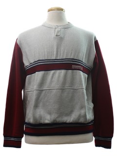 1980's Mens Track Jacket Style Sweatshirt