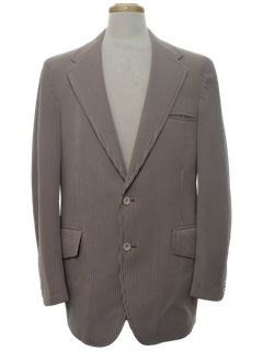 1970's Mens Blazer Style Sport Coat Jacket