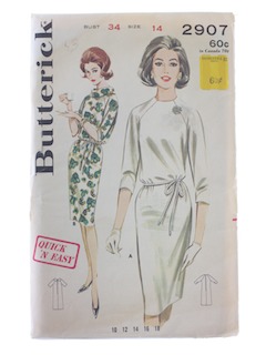 1960's Womens Pattern