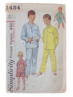 1950's Mens Childs Pattern