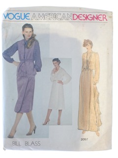 1970's Womens Designer Pattern