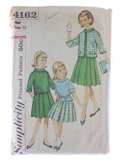 1960's Womens/Girls Pattern