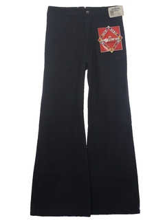 1970's Unisex Navy Issue Bellbottom Jeans Pants