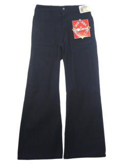 1970's Unisex Navy Issue Bellbottom Jeans Pants