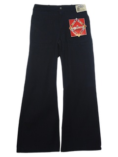 1970's Unisex Navy Issue Bellbottom Jeans Pants