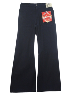 1970's Unisex Navy Issue Bellbottom Jeans Pants