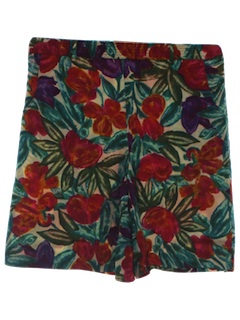 1980's Womens Totally 80s Shorts